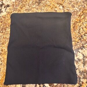 ARITIZA Black Ribbed Tube Top